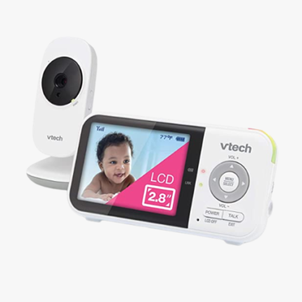 VTech VM819 Video Baby Monitor with 19 Hour Battery Life, 1000ft Long Range